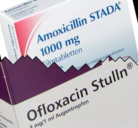 Amoxicilline vs Ofloxacine