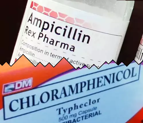 Ampicilline vs Chlooramfenicol