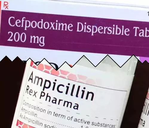 Cefpodoxim vs Ampicilline