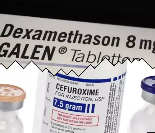 Dexamethason vs Cefuroxim