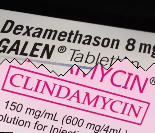 Dexamethason vs Clindamycine