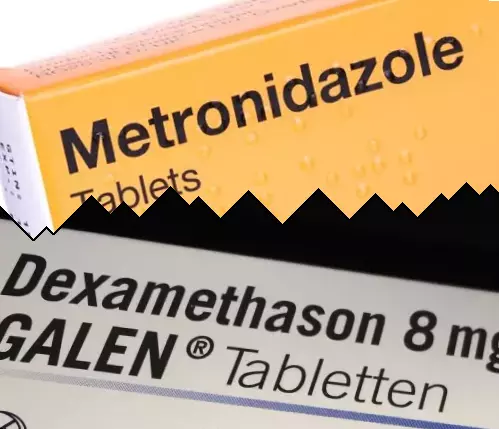 Metronidazol vs Dexamethason