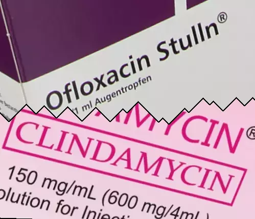 Ofloxacine vs Clindamycine