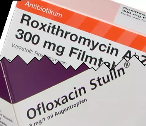 Roxitromycine vs Ofloxacine